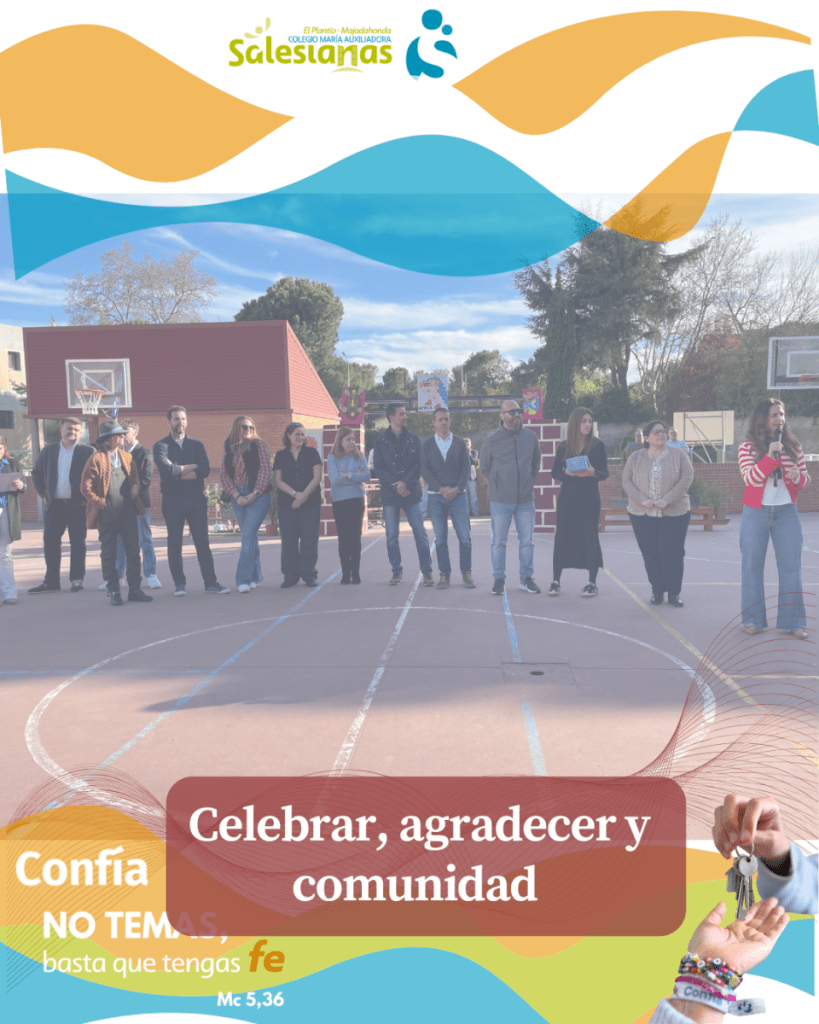 Celebramos la Fiesta de la Gratitud en Salesianas Majadahonda, un evento lleno de bailes, alegría y espíritu salesiano que une a alumnos, familias y docentes.