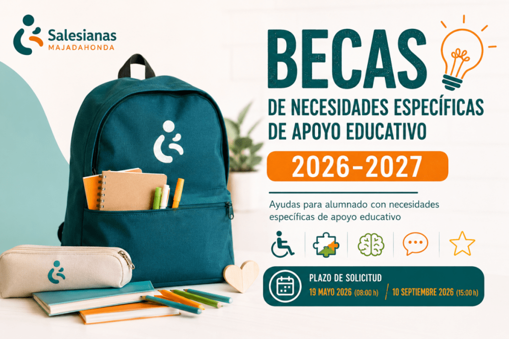 Consulta el plazo y requisitos de las becas NEAE 2026–2027 para alumnado con necesidad específica de apoyo educativo.